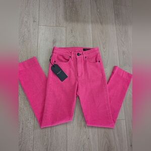 NWT Rag & Bone high-waist ankle cigarette leg jeans Pink